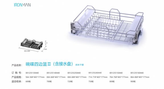 櫥柜拉籃品牌選得好，讓廚房充滿美感