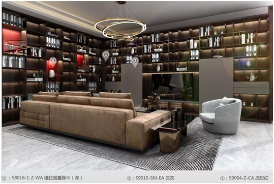 華洲木業(yè)：中山戰(zhàn)略合作商232㎡展廳空間展示設計案例