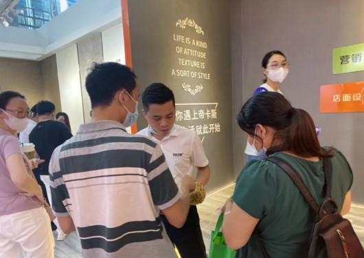 【2020廣州建博會】帝卡斯藝術(shù)漆獨領(lǐng)風騷 展館人氣爆棚！