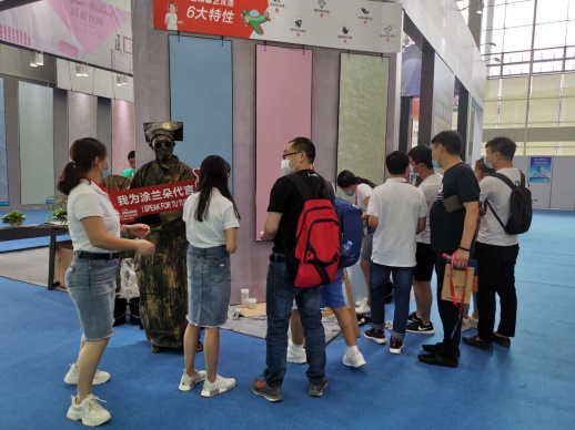 自己去感受吧，涂蘭朵藝術(shù)涂料與您相約廣州建博會