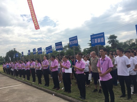 2020浦江縣鎖具裝配職業(yè)技能競(jìng)賽在梅花鎖業(yè)廠區(qū)隆重開(kāi)幕